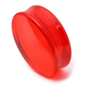 Coloured Acrylic Double Flared Plug Coloured Acrylic Double Flared Plug