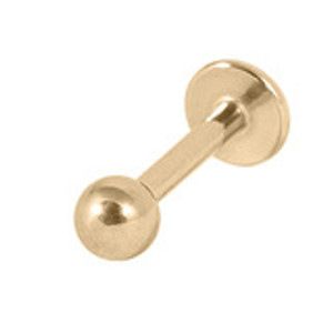 Gold Titanium Labret Gold Titanium Labret