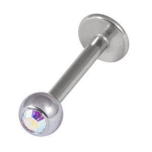 Jewelled Titanium Micro Labret Jewelled Titanium Micro Labret