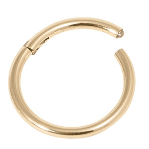 Gold Steel Hinged Ring Gold Steel Hinged Ring