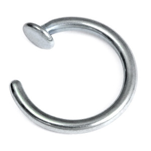Steel Open Nose Ring Steel Open Nose Ring