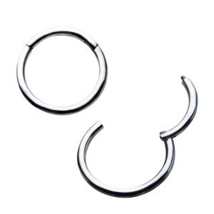Surgical Steel Hinged Ring Surgical Steel Hinged Ring