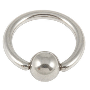Titanium Ball Closure Ring Titanium Ball Closure Ring