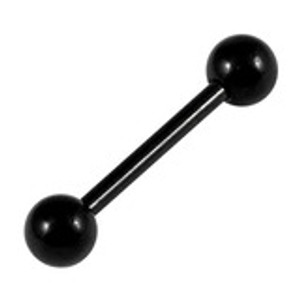 black titanium barbell black titanium barbell