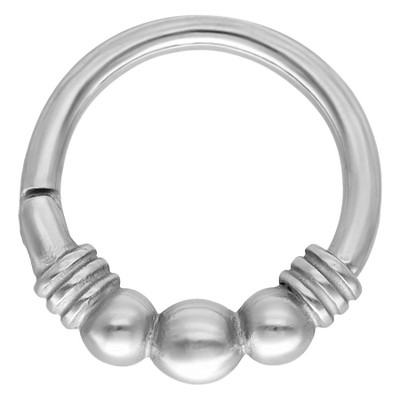 Tri-bubble Hinged Rings