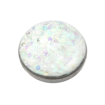 Titanium Sparkle Dermal Top