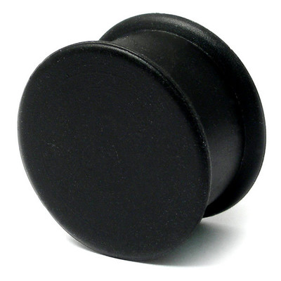 Black Silicone Plug