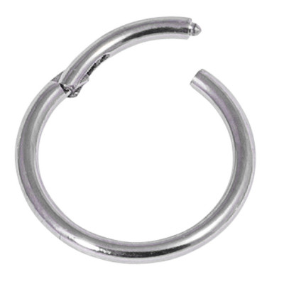 titanium hinged ring for navel or nipple piercings