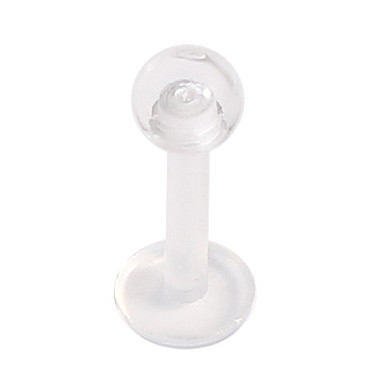 Bioflex Labret Bar Retainer - Retainers/Hiders | Paradox Body Jewellery ...