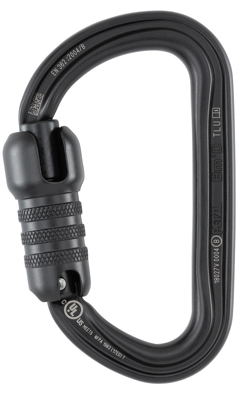 Petzl BM'D Triact-Lock U Carabiner ANSI (black)