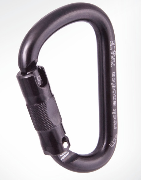 Rock Exotica C1_A-B Pirate Auto-Lock Carabiner black