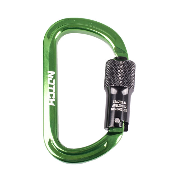 Notch D 3600LB Gate Carabiner