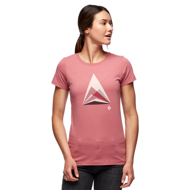 Black Diamond Mountain Transparency T-Shirt - Women's