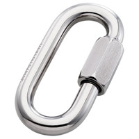 Maillon Rapide Oval  Zinc Plated Steel