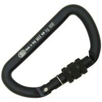 Kong Mini D Screw Carabiner Black