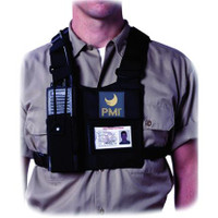 PMI® Radio Chest Harness Black