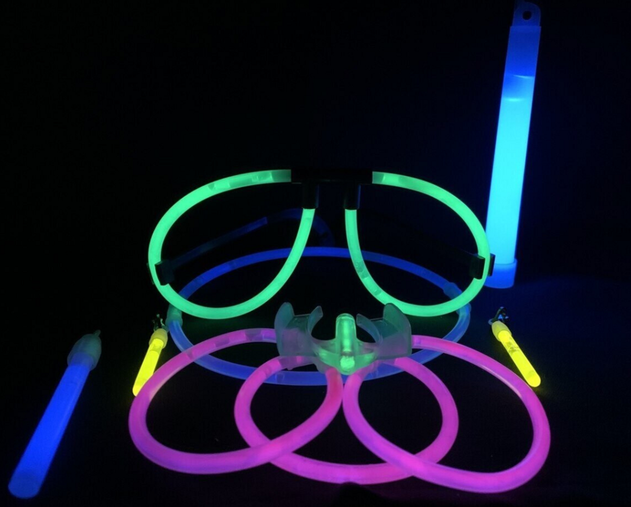 Mini Party Glow Pack 2 Glow in the Dark Party Supplies