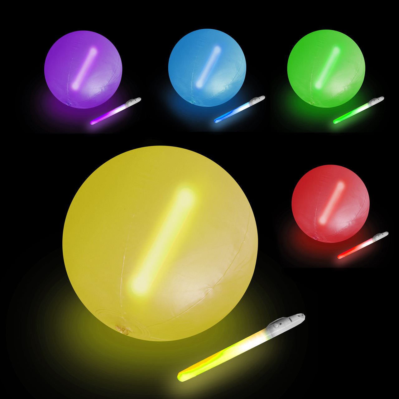 light up beach balls