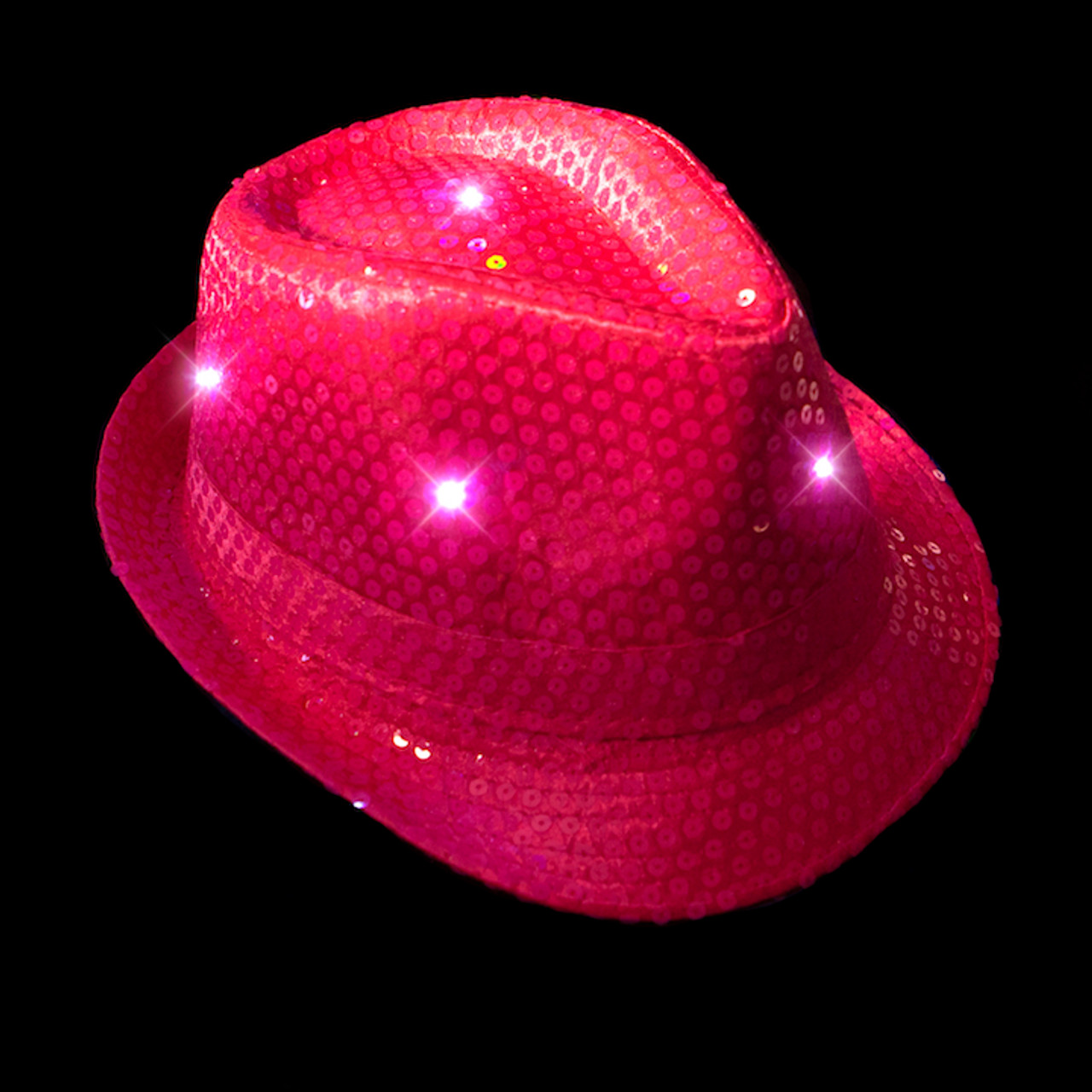 pink fedora hat