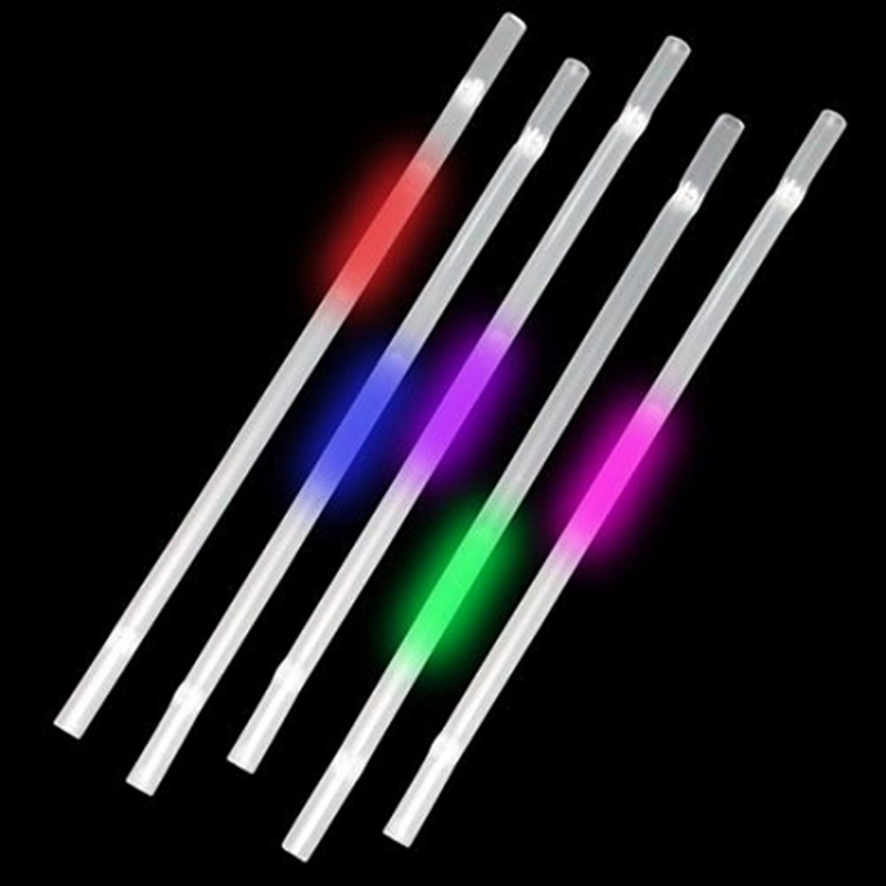 Light Up Swizzle Sticks & Glowing Straws by