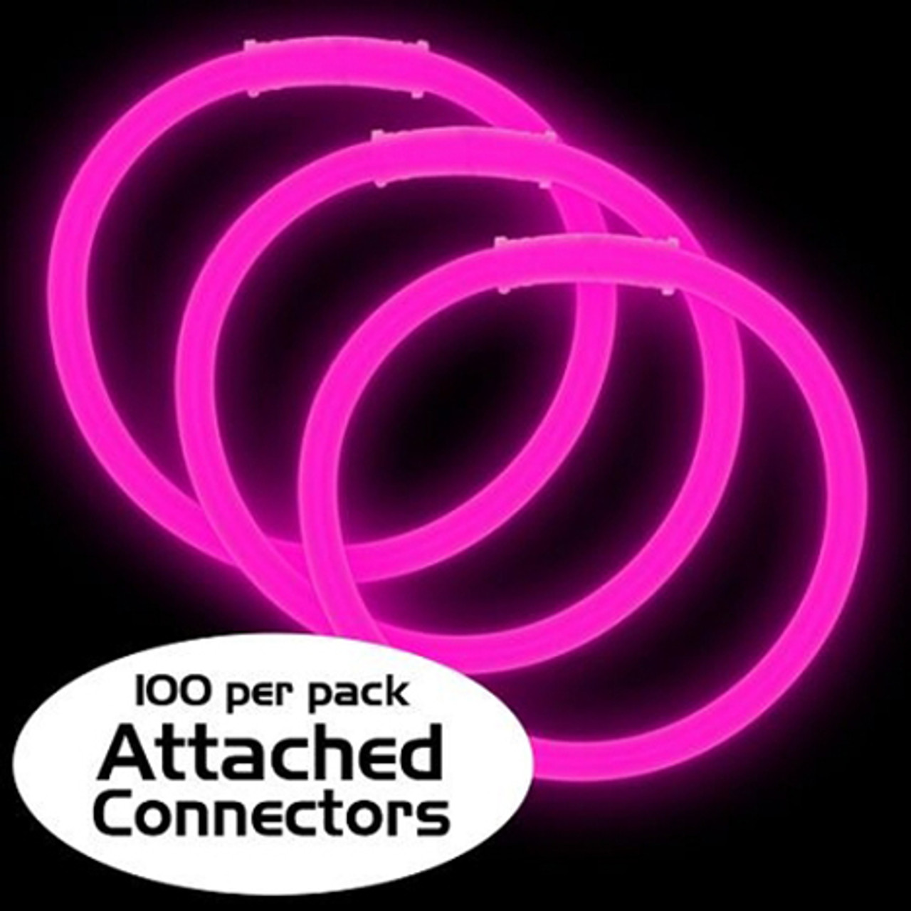 pink glow bracelets