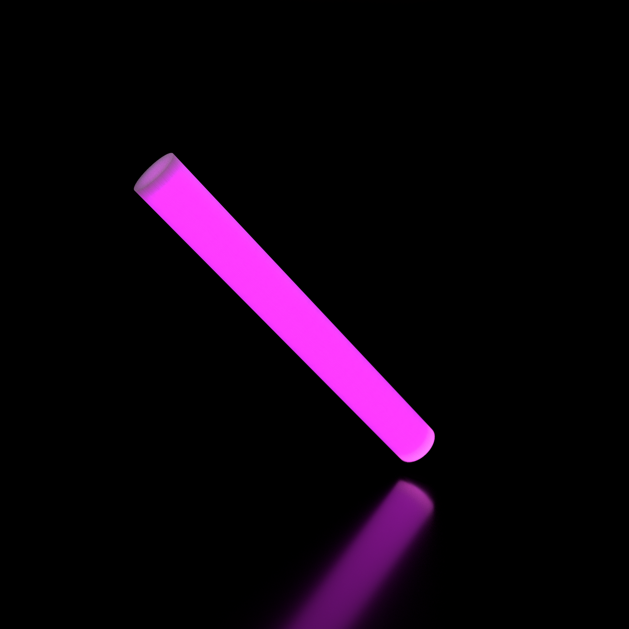 Pink LED Foam Stick 3-Mode