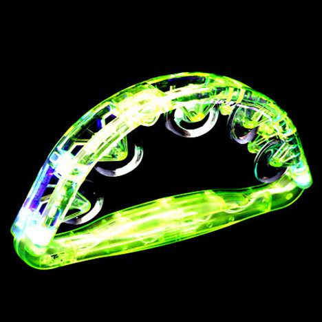 Light Up Music Instrument LED Tambourine Tambourine Party Music