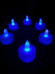 Purple Flameless Tea Light - Singles