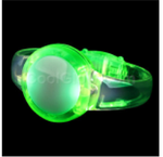 Green LED Sound Activated  Circle Bracelet