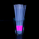 Pink Glow Straws (25 Per Pack!)