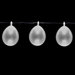 LED Balloon String Lights - 13 feet/10 Balloons - Silver