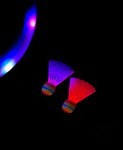 Multicolor LED Shuttlecocks - 4 Pack