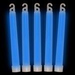 Blue Premium Glow Sticks 6" (25 Pack)