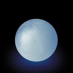 10" Blue Glow Beach Ball