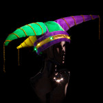 Multicolor Light Up Jester Hat