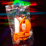 Orange LED Balloons 5 Pack (NEW!)