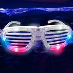 White LED Shutter Glasses