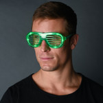 Green LED Shutter Glasses