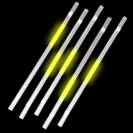 Yellow Glow Straws (25 Per Pack!)