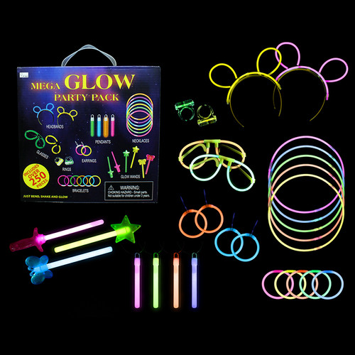 Elevate Your Celebration with Glow Deluxe Party Supplies Packs - Neon 80s  Party Essentials for 16 Guests – Blue Orchards