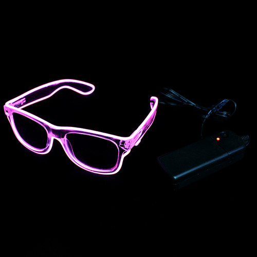Lunettes Lumineuses Electroluminescentes LED El Wire - Goodies