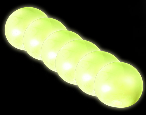 Glow in the Dark Balloon Balls 6 Pack