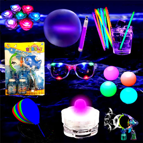 Elevate Your Celebration with Glow Deluxe Party Supplies Packs - Neon 80s  Party Essentials for 16 Guests – Blue Orchards