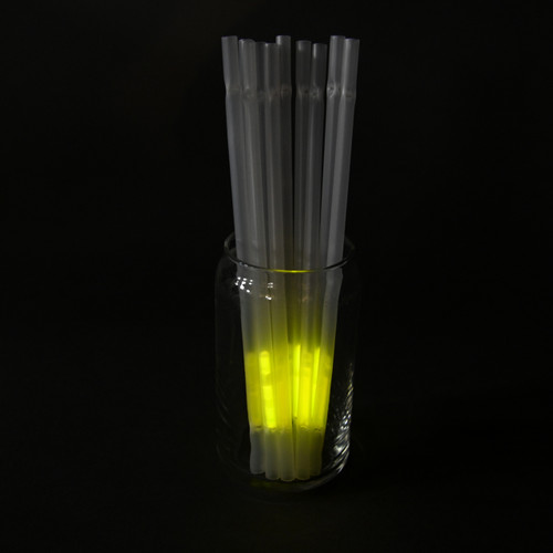 Astro Glow - Glow In The Dark Drinking Straws - 25 Pack - 9 Bright Assorted  Colors - Glows up to 8 hours - Guaranteed Satisfaction - Perfect Glow