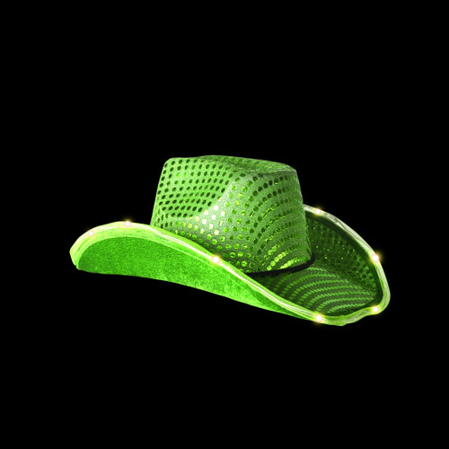 light up cowboy hat