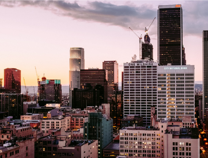 View of city