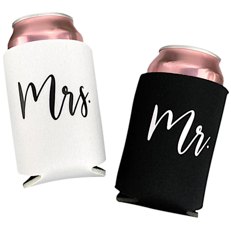 Mr and Mrs Stubby Holders Wedding Gift