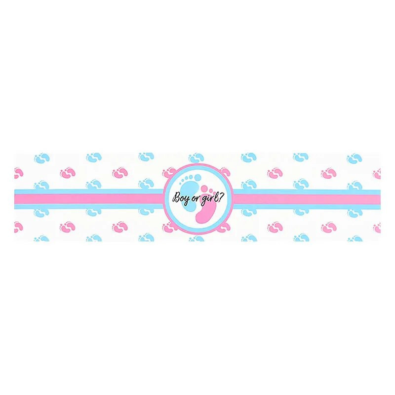 Gender Reveal Water Bottle Labels | Baby Shower Decorations