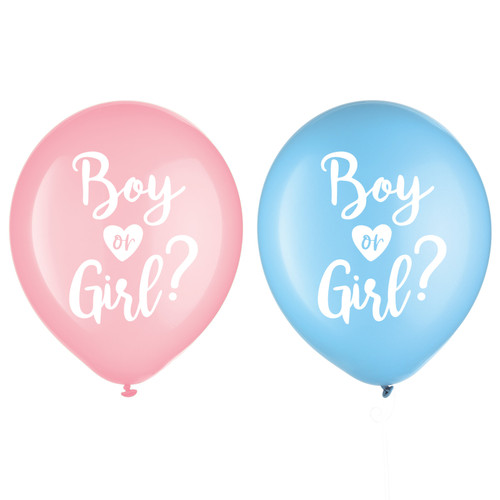 Gender Reveal Baby Shower Balloons