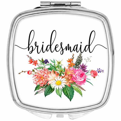 Bridesmaid Compact Mirror Gift